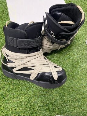 Moncler Rick Owens Megalace Black High-Top Sneakers Snowboots